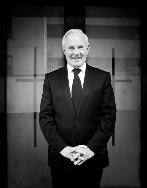 Johnny Thompson of Thompson's Undertakers Limerick.  